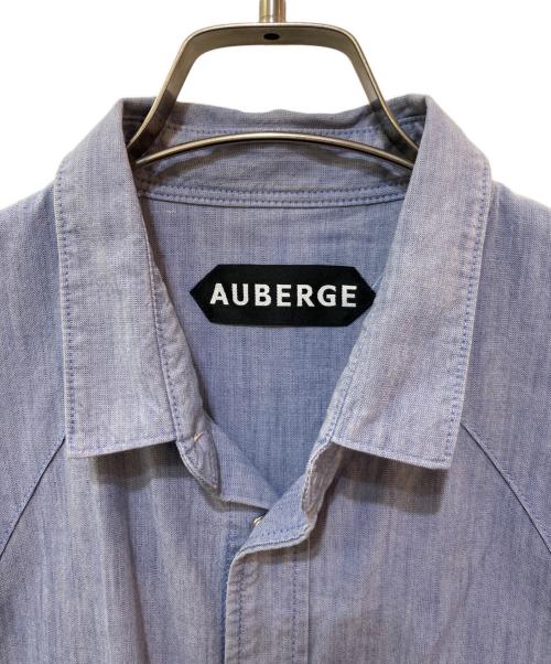 AUBERGE（オーベルジュ）AUBERGE (オーベルジュ) SERGE ROSE シャンブレー ウエスタンシャツ ブルー サイズ:42の古着・服飾アイテム