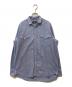 AUBERGE（オーベルジュ）の古着「SERGE ROSE シャンブレー ウエスタンシャツ」｜ブルー