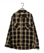 BIG MIKEビックマイク）の古着「OMBLE CHECK」｜ブラウン