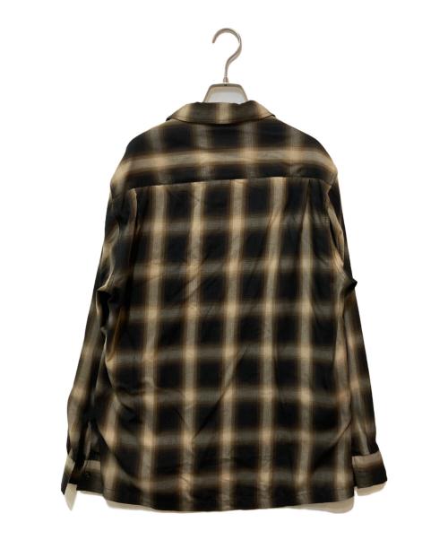 BIG MIKE（ビックマイク）BIG MIKE (ビックマイク) OMBLE CHECK ブラウン サイズ:XLの古着・服飾アイテム