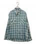BIG MIKE（ビックマイク）の古着「オンブレチェックシャツ」｜ブルー