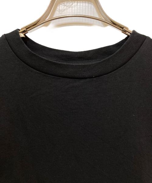 JIL SANDER+（ジルサンダープラス）JIL SANDER+ (ジルサンダープラス) クルーネックTシャツ ブラック サイズ:Lの古着・服飾アイテム
