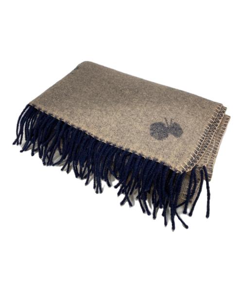 KLIPPAN（クリッパン）KLIPPAN (クリッパン) ウールマフラー ベージュの古着・服飾アイテム