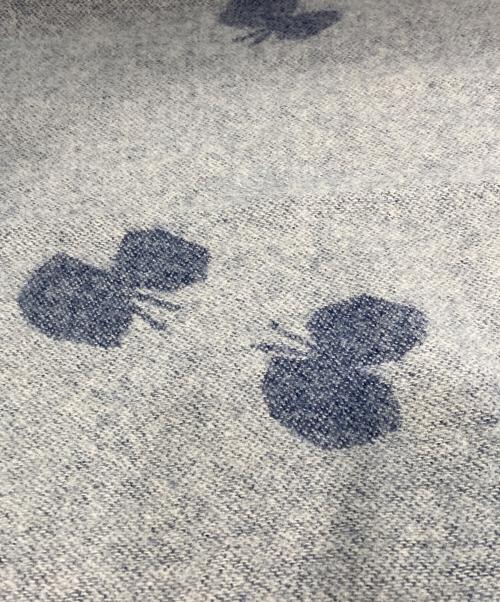 KLIPPAN（クリッパン）KLIPPAN (クリッパン) ウールマフラー ベージュの古着・服飾アイテム