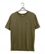 WTAPSダブルタップス）の古着「プリントTシャツ」｜オリーブ