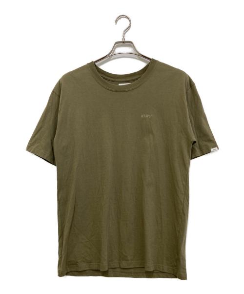 WTAPS（ダブルタップス）WTAPS (ダブルタップス) プリントTシャツ オリーブ サイズ:02の古着・服飾アイテム