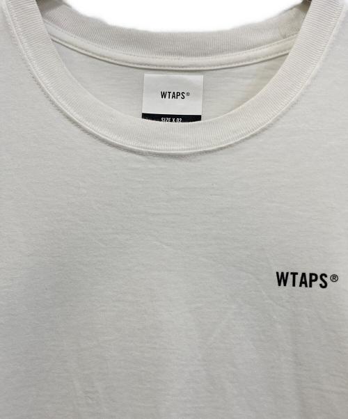 WTAPS（ダブルタップス）WTAPS (ダブルタップス) プリントTシャツ ホワイト サイズ:02の古着・服飾アイテム
