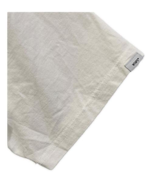 WTAPS（ダブルタップス）WTAPS (ダブルタップス) プリントTシャツ ホワイト サイズ:02の古着・服飾アイテム