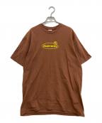 SUPREMEシュプリーム）の古着「Warning Tee」｜ブラウン