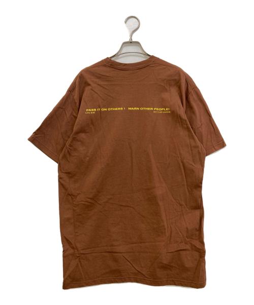 SUPREME（シュプリーム）SUPREME (シュプリーム) Warning Tee ブラウン サイズ:Lの古着・服飾アイテム
