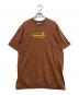 SUPREME（シュプリーム）の古着「Warning Tee」｜ブラウン