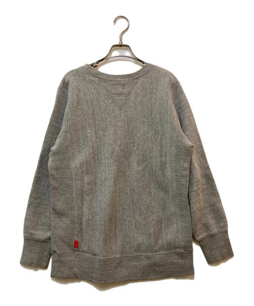 WTAPS（ダブルタップス）WTAPS (ダブルタップス) クルーネックスウェット グレー サイズ:Mの古着・服飾アイテム