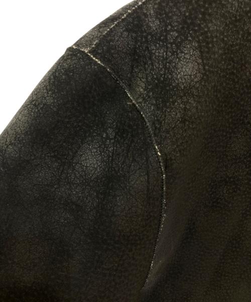 PERVERZE（パーバーズ）PERVERZE (パーバーズ) エコレザージャケット 0121030004 ブラウン サイズ:Freeの古着・服飾アイテム