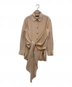 ROKHロク）の古着「TIE KNOT BLOUSE」｜ピンク