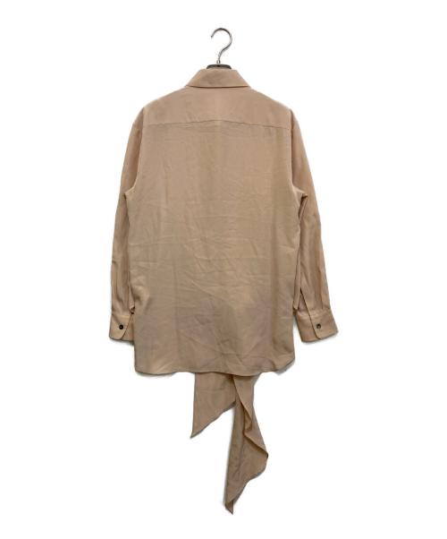 ROKH（ロク）ROKH (ロク) TIE KNOT BLOUSE ピンク サイズ:36の古着・服飾アイテム
