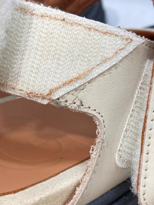 GANNI（ガニー）GANNI (ガニー) Mary Jane Ganni leather slingbacks S1659 ベージュ サイズ:38の古着・服飾アイテム