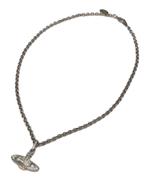 Vivienne Westwood（ヴィヴィアンウエストウッド）Vivienne Westwood (ヴィヴィアンウエストウッド) ミニバスレリーフオーブネックレス シルバーの古着・服飾アイテム