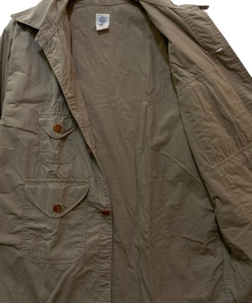 POST O'ALLS（ポストオーバーオールズ）POST O'ALLS (ポストオーバーオールズ) クルーザージャケット ベージュ サイズ:Lの古着・服飾アイテム