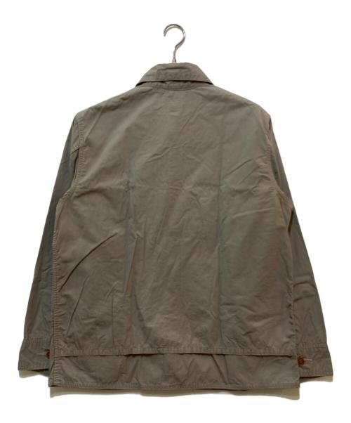 POST O'ALLS（ポストオーバーオールズ）POST O'ALLS (ポストオーバーオールズ) クルーザージャケット ベージュ サイズ:Lの古着・服飾アイテム