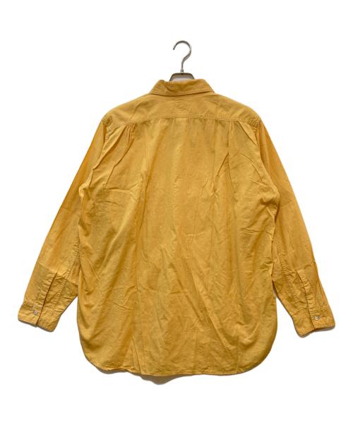 POST O'ALLS（ポストオーバーオールズ）POST O'ALLS (ポストオーバーオールズ) ストライプシャツ イエロー サイズ:Lの古着・服飾アイテム