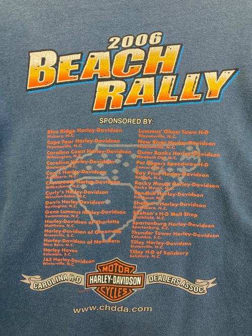 HARLEY-DAVIDSON（ハーレーダビッドソン）HARLEY-DAVIDSON (ハーレーダビッドソン) プリントTシャツ ネイビー サイズ:-の古着・服飾アイテム