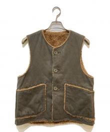 Engineered Garments（エンジニアドガーメンツ）の古着「リバーシブルベスト」｜オリーブ