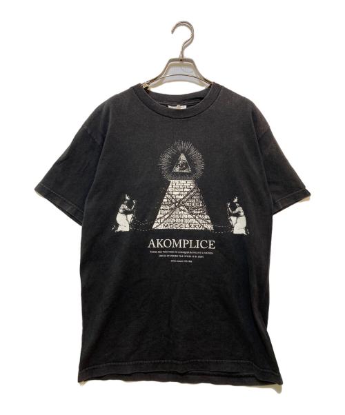 古着（フルギ）古着 (フルギ) プリントTシャツ ブラック サイズ:サイズ表記なしの古着・服飾アイテム
