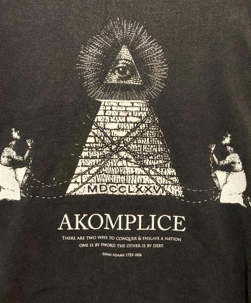 古着（フルギ）古着 (フルギ) プリントTシャツ ブラック サイズ:サイズ表記なしの古着・服飾アイテム