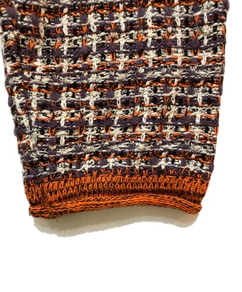 MAISON SPECIAL（メゾンスペシャル）MAISON SPECIAL (メゾンスペシャル) プライムオーバクルーネックニットプルオーバー ブラウン サイズ:2の古着・服飾アイテム