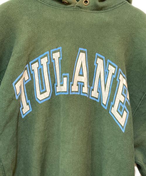 Champion REVERSE WEAVE（チャンピオン リバース ウィーブ）Champion REVERSE WEAVE (チャンピオン リバース ウィーブ) 90`sリバースウィーブパーカー グリーン サイズ:XXLの古着・服飾アイテム