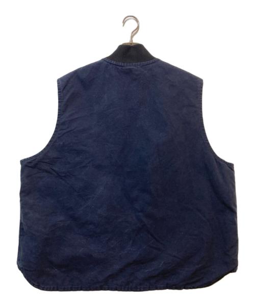 CarHartt（カーハート）CarHartt (カーハート) ダックベスト ネイビー サイズ:2XLの古着・服飾アイテム