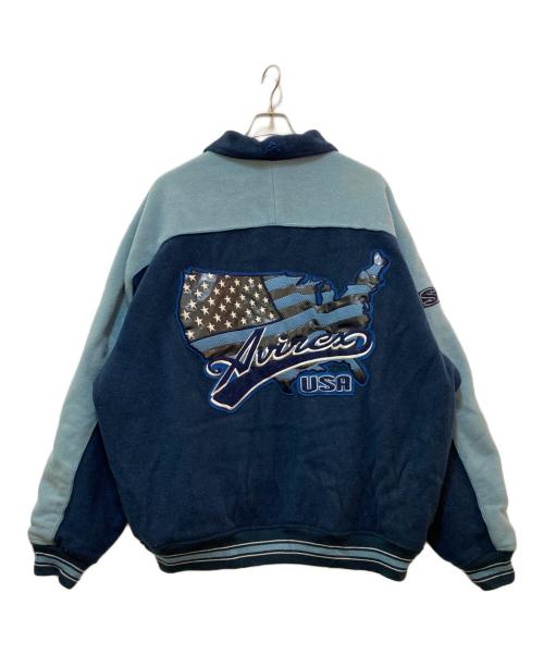 AVIREX（アヴィレックス）AVIREX (アヴィレックス) 00‘s ウールバーシティージャケット ネイビー サイズ:3XLの古着・服飾アイテム