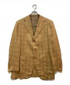 sartoria partenopeaサルトリアパルテノペア）の古着「シルクリネンジャケット」｜ベージュ