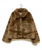 HAVELESSハブレス）の古着「MILA FAUX FUR JACKET CAMEL」｜ブラウン