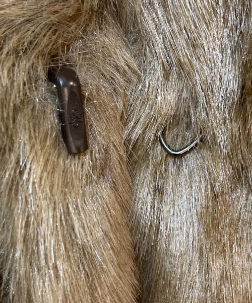 HAVELESS（ハブレス）HAVELESS (ハブレス) MILA FAUX FUR JACKET CAMEL ブラウン サイズ:サイズ表記なしの古着・服飾アイテム