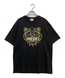 KENZO（ケンゾー）の古着「タイガー刺繍Tシャツ」｜ブラック