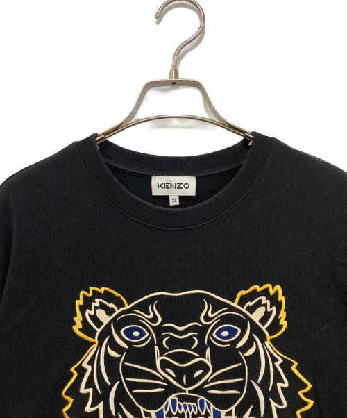 KENZO（ケンゾー）KENZO (ケンゾー) タイガー刺繍Tシャツ ブラック サイズ:XLの古着・服飾アイテム