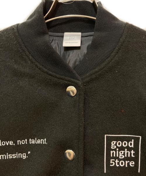 goodnight5tore（グッドナイトストア）goodnight5tore (グッドナイトストア) スタジャン ブラック サイズ:Freeの古着・服飾アイテム