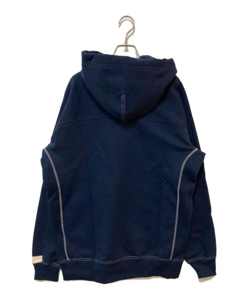 NEW BALANCE（ニューバランス）NEW BALANCE (ニューバランス) 1000 Sweatshirt Full Zip Hoodie ネイビー サイズ:M 未使用品の古着・服飾アイテム