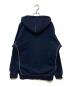 NEW BALANCE (ニューバランス) 1000 Sweatshirt Full Zip Hoodie ネイビー サイズ:M：6000円