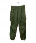 US ARMYユーエスアーミー）の古着「フライトカーゴパンツ」｜グリーン