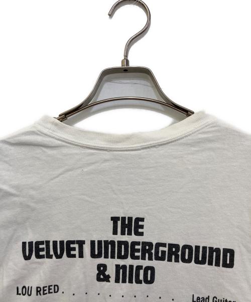 SUPREME（シュプリーム）SUPREME (シュプリーム) The Velvet Underground & Nico Tee ホワイト サイズ:Lの古着・服飾アイテム