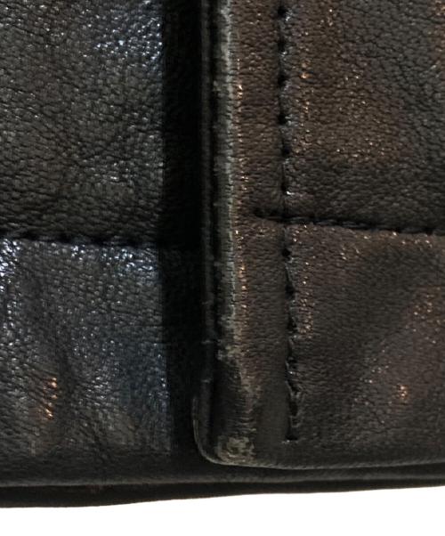 COMOLI（コモリ）COMOLI (コモリ) LAMB LEATHER COAT Q03-04005 ブラック サイズ:2の古着・服飾アイテム