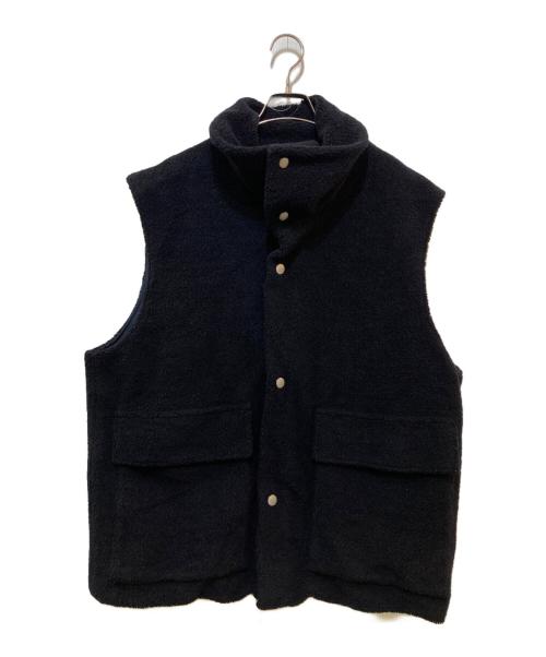 URU（ウル）URU (ウル) BOA VEST　17FUJ04 ブラック サイズ:2の古着・服飾アイテム