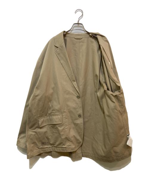 FreshService（フレッシュサービス）FreshService (フレッシュサービス) CORPORATE CHINO JACKET　FSW-23-CT 181 ベージュ サイズ:Lの古着・服飾アイテム