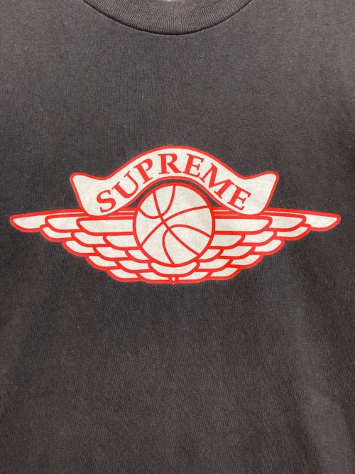 SUPREME（シュプリーム）SUPREME (シュプリーム) JORDAN WING LOGO TEE ブラック サイズ:Lの古着・服飾アイテム