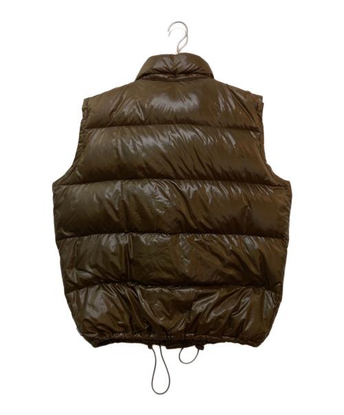 MONCLER GRENOBLE（モンクレール グルノーブル）MONCLER GRENOBLE (モンクレール グルノーブル) 90‘s ダウンベスト ブラウン サイズ:3の古着・服飾アイテム