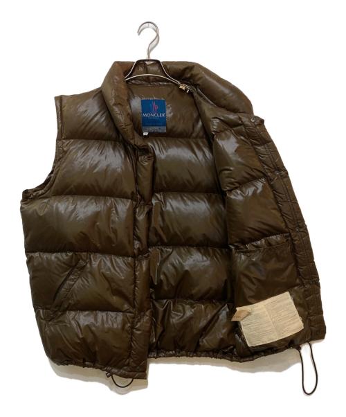 MONCLER GRENOBLE（モンクレール グルノーブル）MONCLER GRENOBLE (モンクレール グルノーブル) 90‘s ダウンベスト ブラウン サイズ:3の古着・服飾アイテム