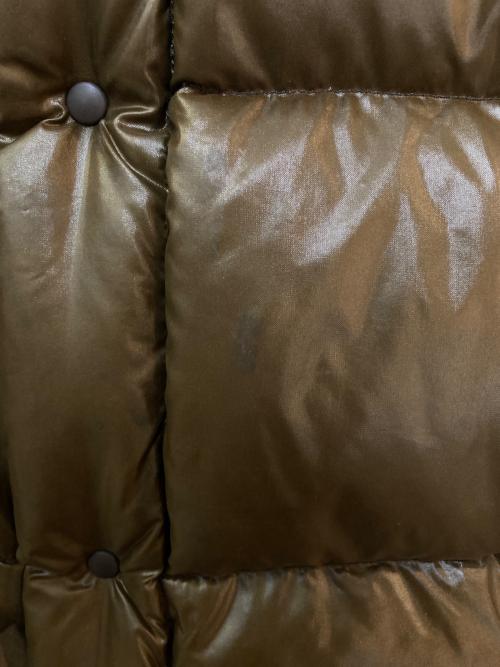 MONCLER GRENOBLE（モンクレール グルノーブル）MONCLER GRENOBLE (モンクレール グルノーブル) 90‘s ダウンベスト ブラウン サイズ:3の古着・服飾アイテム