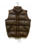 MONCLER GRENOBLE（モンクレール グルノーブル）の古着「90‘s ダウンベスト」｜ブラウン